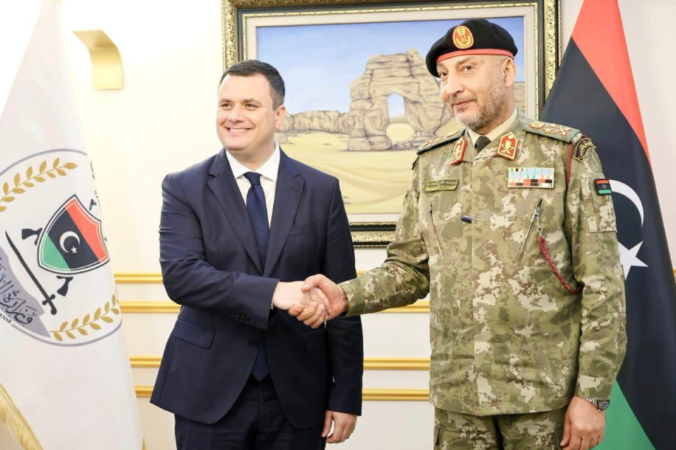 Libya says UK to analyse black box from crash that killed general